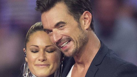 Endlich konnten sich Helene Fischer und Florian Silbereisen wiedersehen. - Foto: imago images / Sven Simon