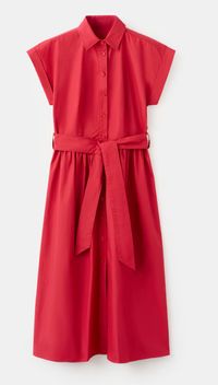 Hemdkleid mit Gürtel