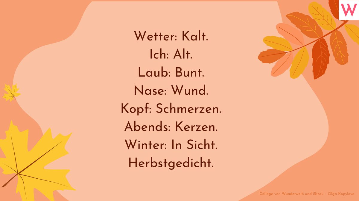 Herbstsprüche: Zitate, kurze Gedichte und Sprüche über den Herbst 25