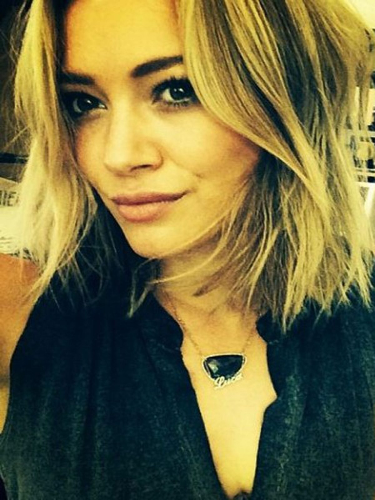 hilary duff schnitt sich die haare ab