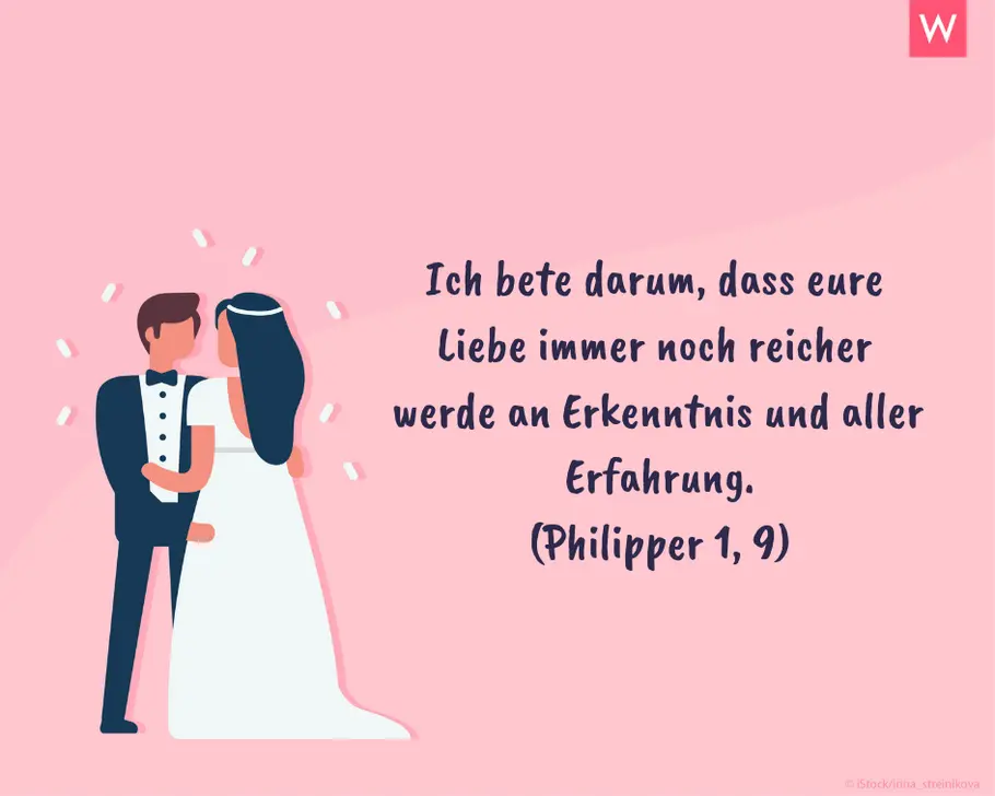 Die schönsten Hochzeitssprüche: Erkenntnis und Erfahrung Hochzeitsspruch über Erfahrungen