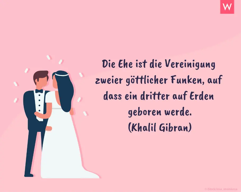 Die schönsten Hochzeitssprüche: Göttlicher Funke Hochzeitsspruch über den göttlichen Funken