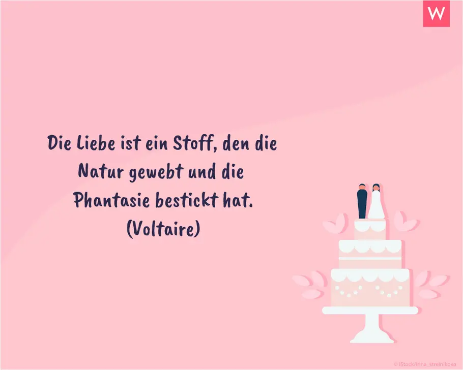 Die schönsten Hochzeitssprüche: Natur und Phantasie Naturbezogener Hochzeitsspruch