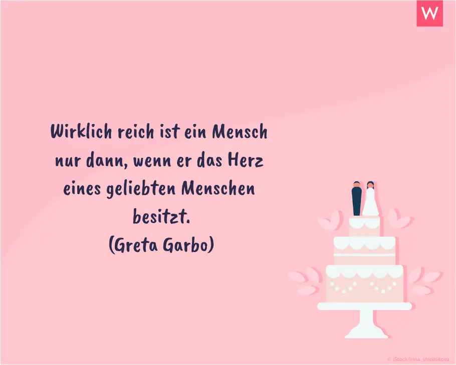 Die schönsten Hochzeitssprüche: Herz besitzen Tiefgründiger Hochzeitsspruch