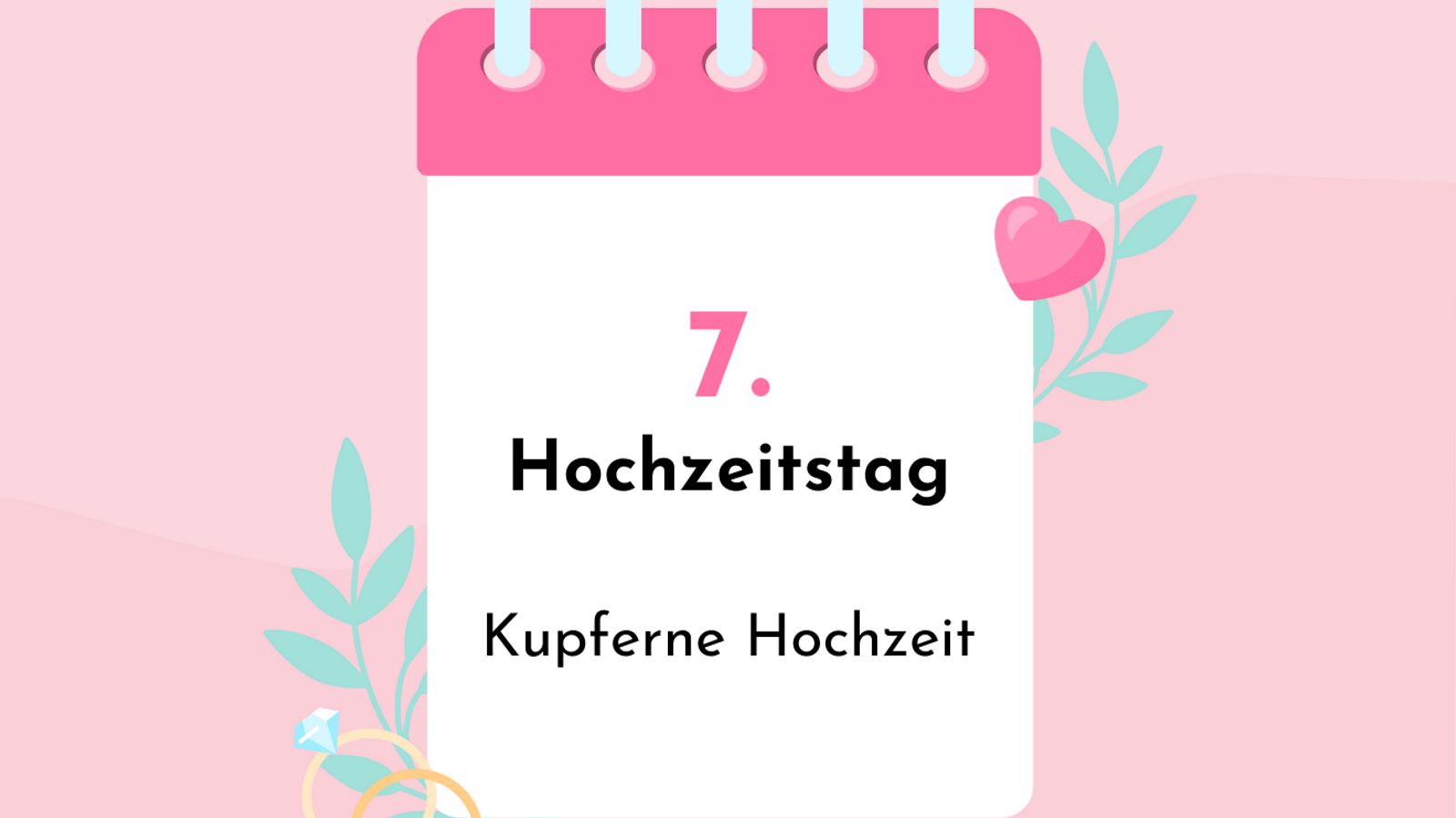 Kupferne Hochzeit: Welche Bedeutung hat der 7. Hochzeitstag? | Wunderweib