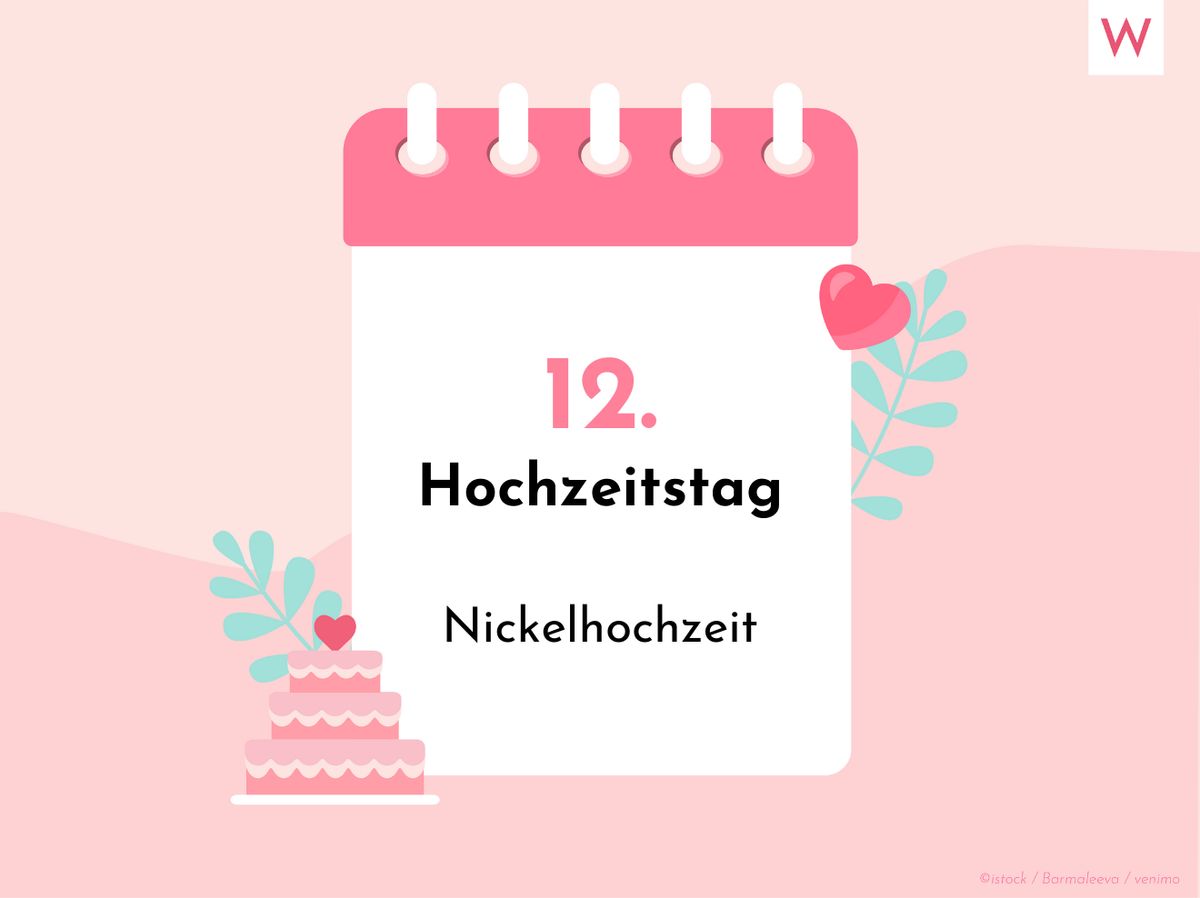 12. Hochzeitstag: Welche Bedeutung hat die Nickelhochzeit?