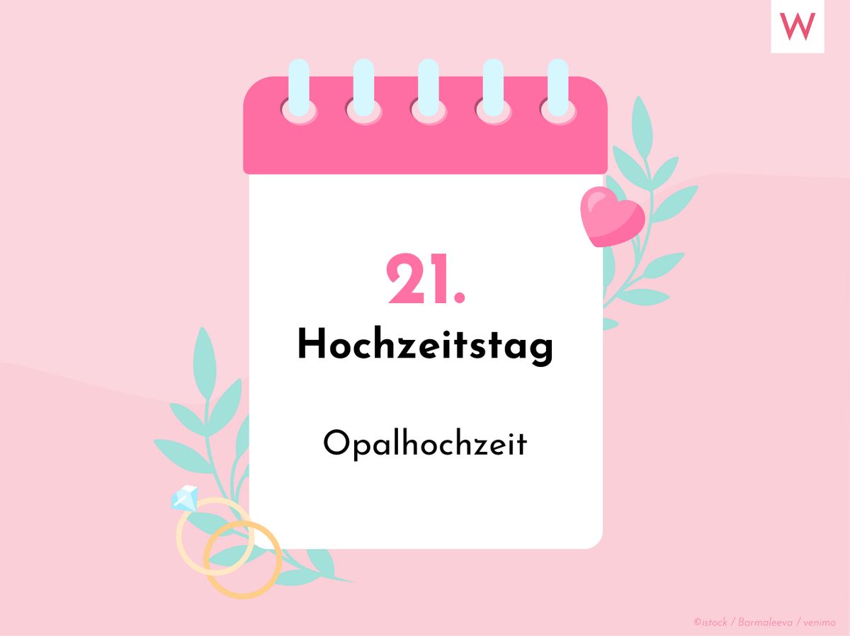 21. Hochzeitstag: Welche Bedeutung hat die Opalhochzeit?