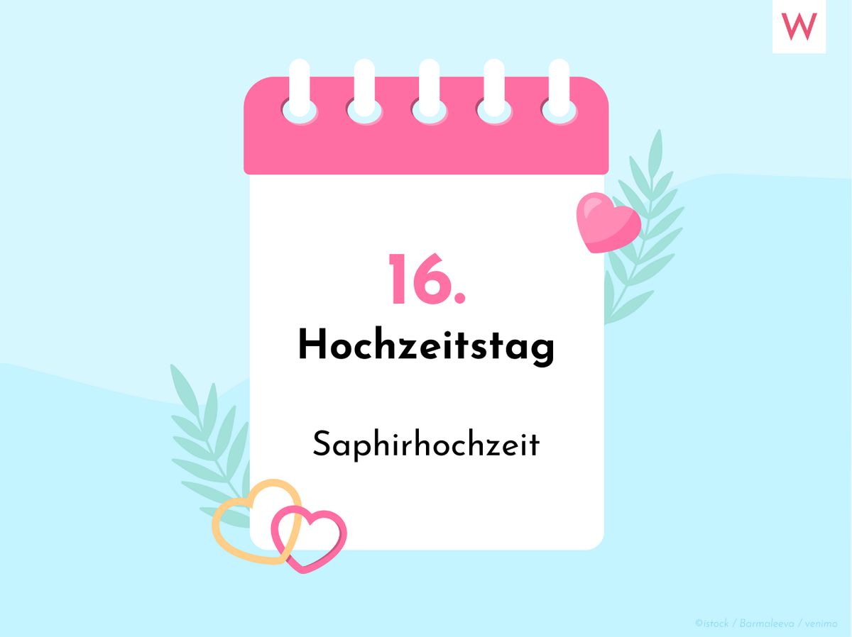 16. Hochzeitstag: Welche Bedeutung hat die Saphirhochzeit?