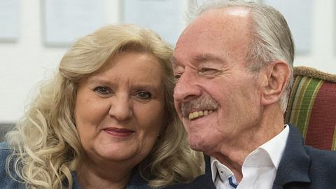 Horst Naumann und Witwe Martina Linn - Foto: IMAGO / Funke Foto Services