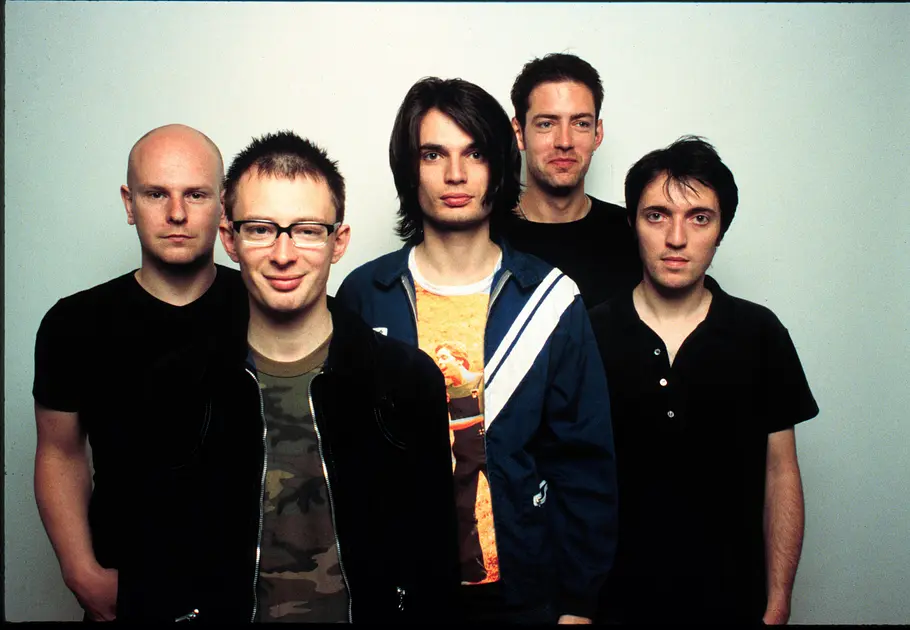 Sänger und Bands der 90er: Radiohead (On a Friday) Die Band wurde 1985 an der Abingdon School in Abingdon bei Oxford gegründet