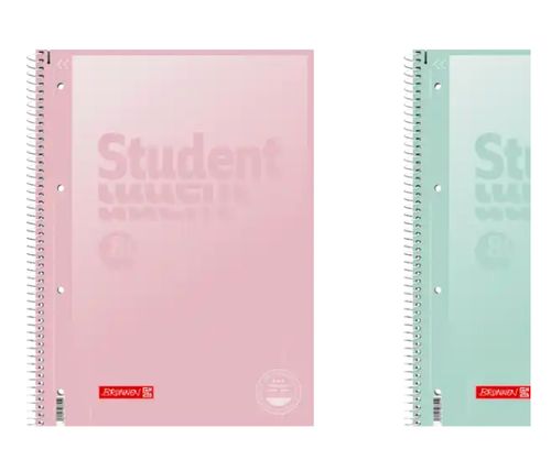 Collegeblock pastell A4 liniert von Brunnen