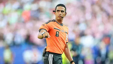 Jalal Jayed bei der Fußball WM 2026 beim Spiel Deutschland gegen Paraguay. - Foto: IMAGO / ZUMA Press Wire