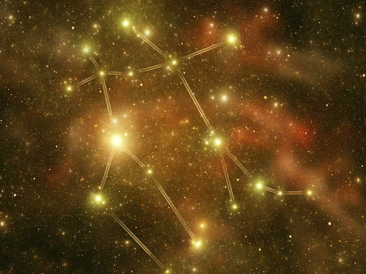 Das indische Sternzeichen Mithuna bedeutet Zwilling.