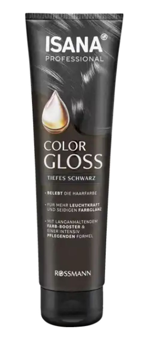 Isana Professional, Gloss, tiefes Schwarz, 150 ml