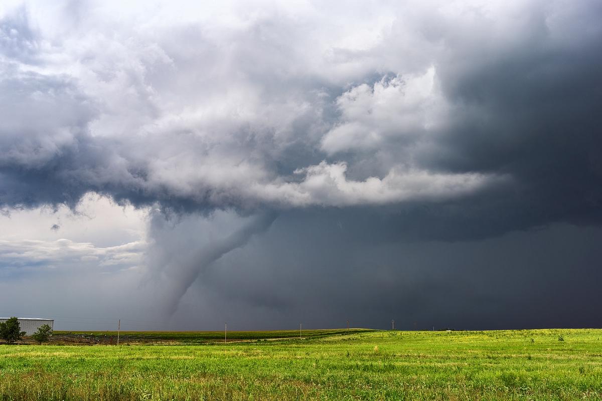 Tornado über Deutschland