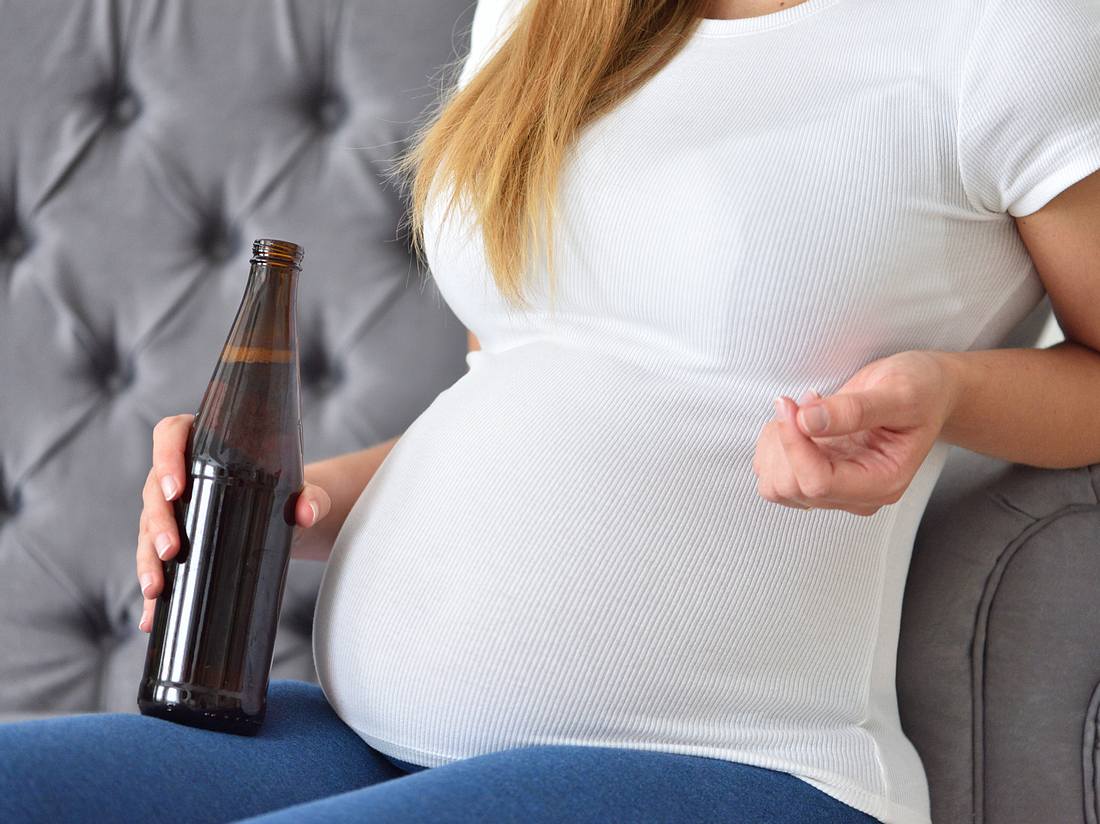 Alkoholfreies Bier in der Schwangerschaft (Symbolbild)