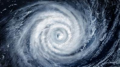 Satellitenbild von einem Hurrikan - Foto: Trifonov_Evgeniy/ iStock