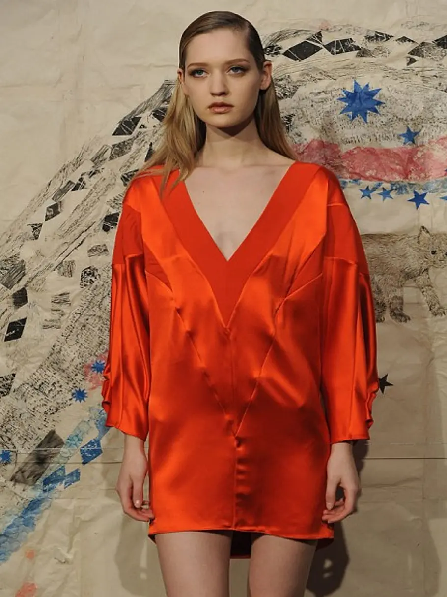 Ivana Teklic von GNTM 2014 auf der New York Fashion Week ivana teklic von gntm4 auf der new york fashion week
