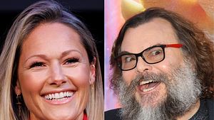 Jack Black & Helene Fischer: Ja, es ist wirklich wahr! - Foto: IMAGO / Panama Pictures (links) & IMAGO / Picturelux (rechts), Collage: Wunderweib Redaktion