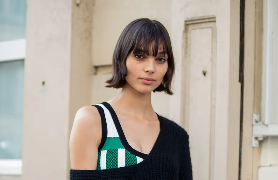 Jawbone Bob mit Blunt Bangs Kurzer Bob mit Pony: So wandelbar ist der Short Bob mit Pony
