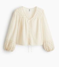 Bluse mit Spitze