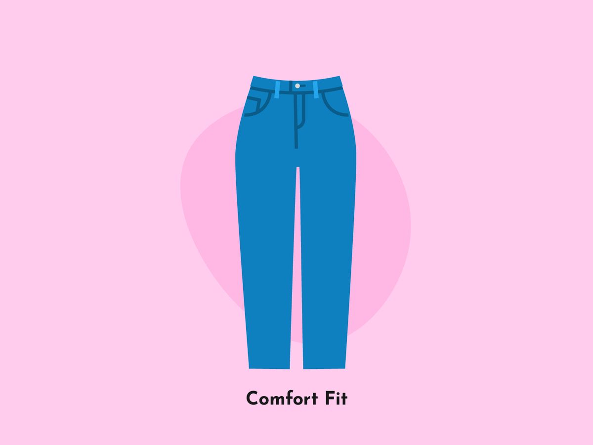 Wem steht die Comfort Fit Jeans?