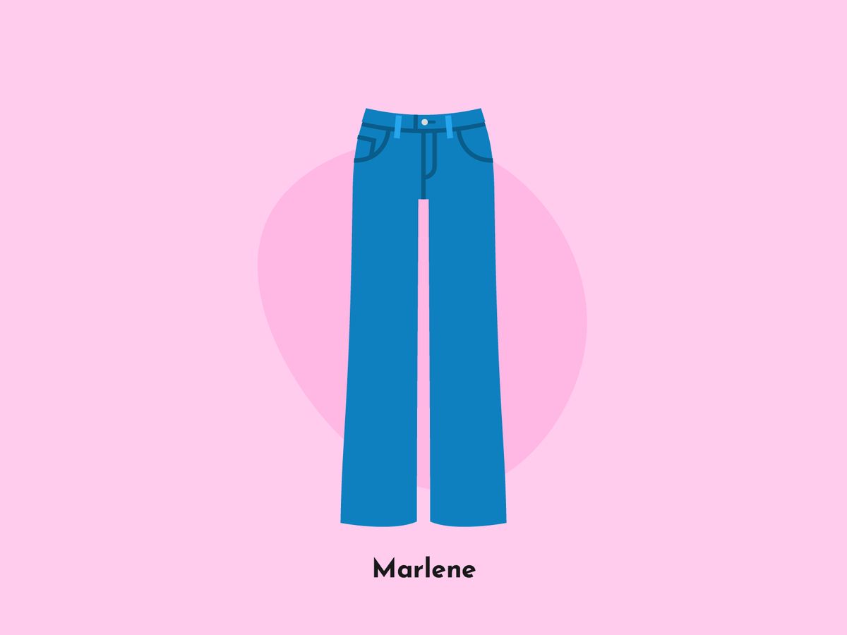 Wem stehen Marlene und Wide Leg-Jeans?