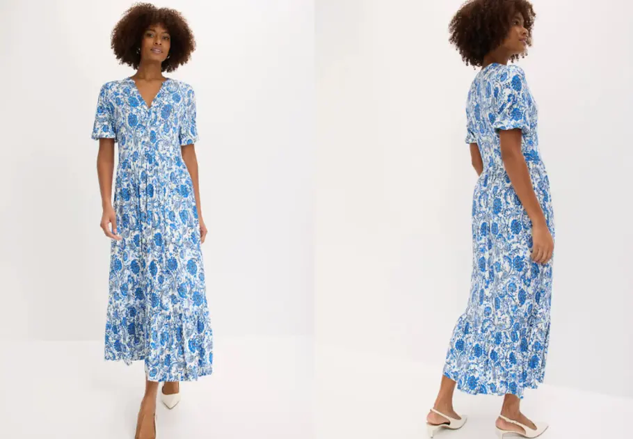 Jerseykleid aus softem Viskose-Mix von Bonprix