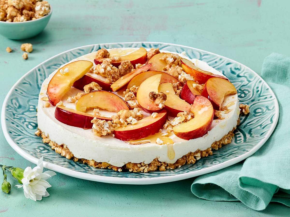 Joghurtkuchen: Rezept für Nektarinen-Tarte