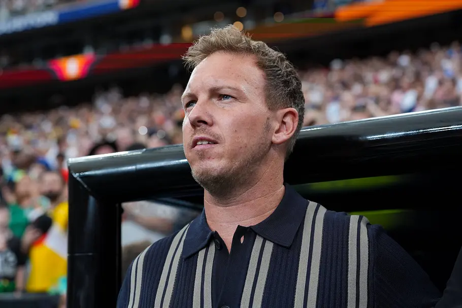 Julian Nagelsmann lüftet sein Outfit-Geheimnis – Das steckt dahinter Julian Nagelsmann (Deutschland, Cheftrainer) vor dem Spiel Deutschland gegen Curacao in Houston, anlässlich der FIFA Weltmeisterschaft.