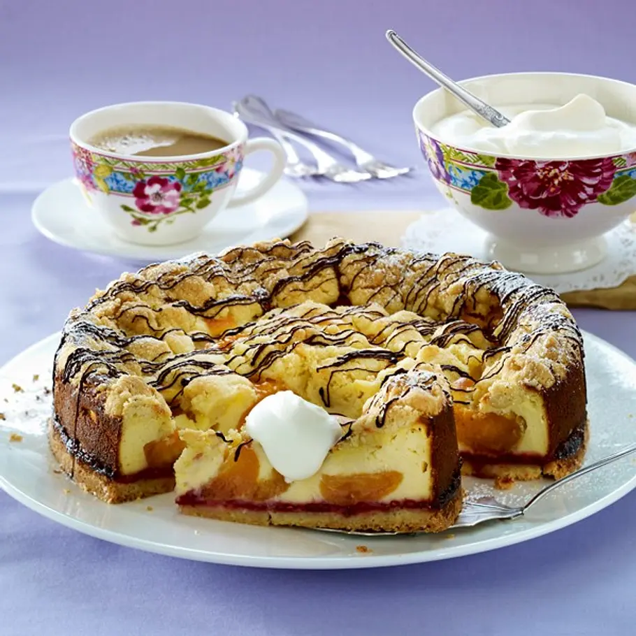 Fruchtiger Kringel kaese frucht