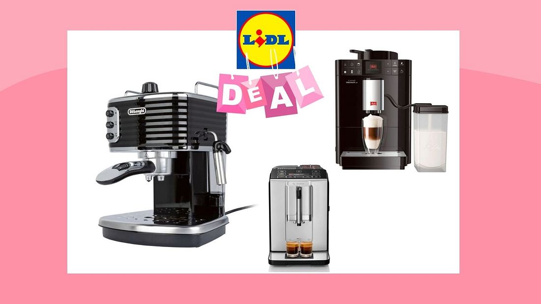 Wahnsinns-Valentinstags-Deal bei LIDL: Diese Kaffeemaschinen sind jetzt -40% billiger! 
