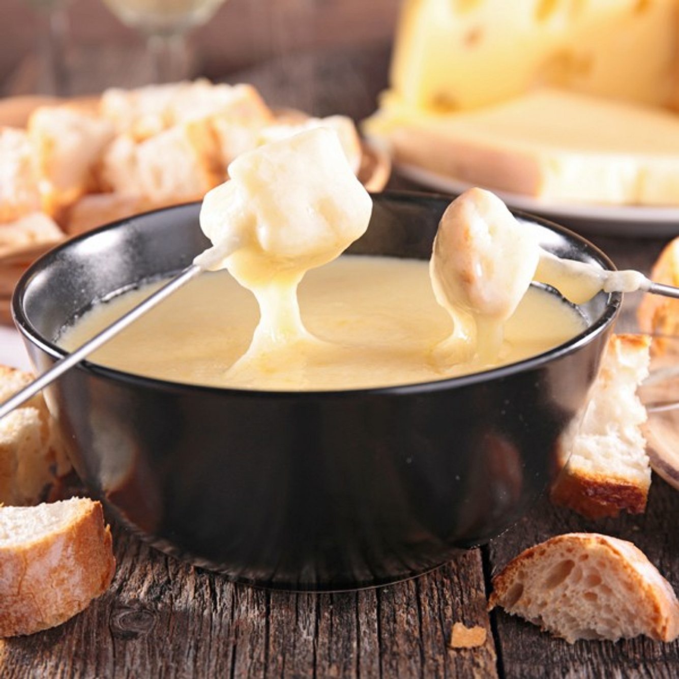 kalorien sparen beim fondue zu weihnachten q