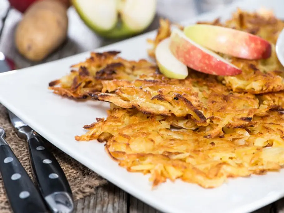kalorienfallen auf dem weihnachtsmarkt kartoffelpuffer