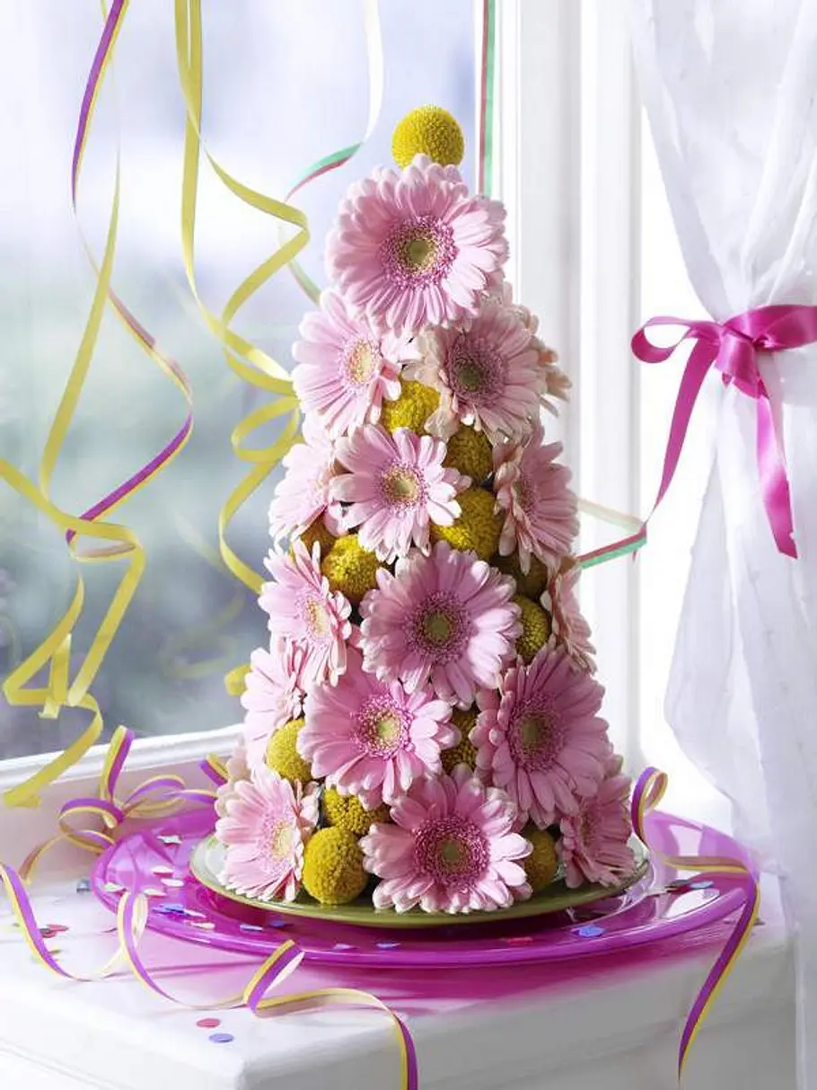 karneval blumenpyramide h