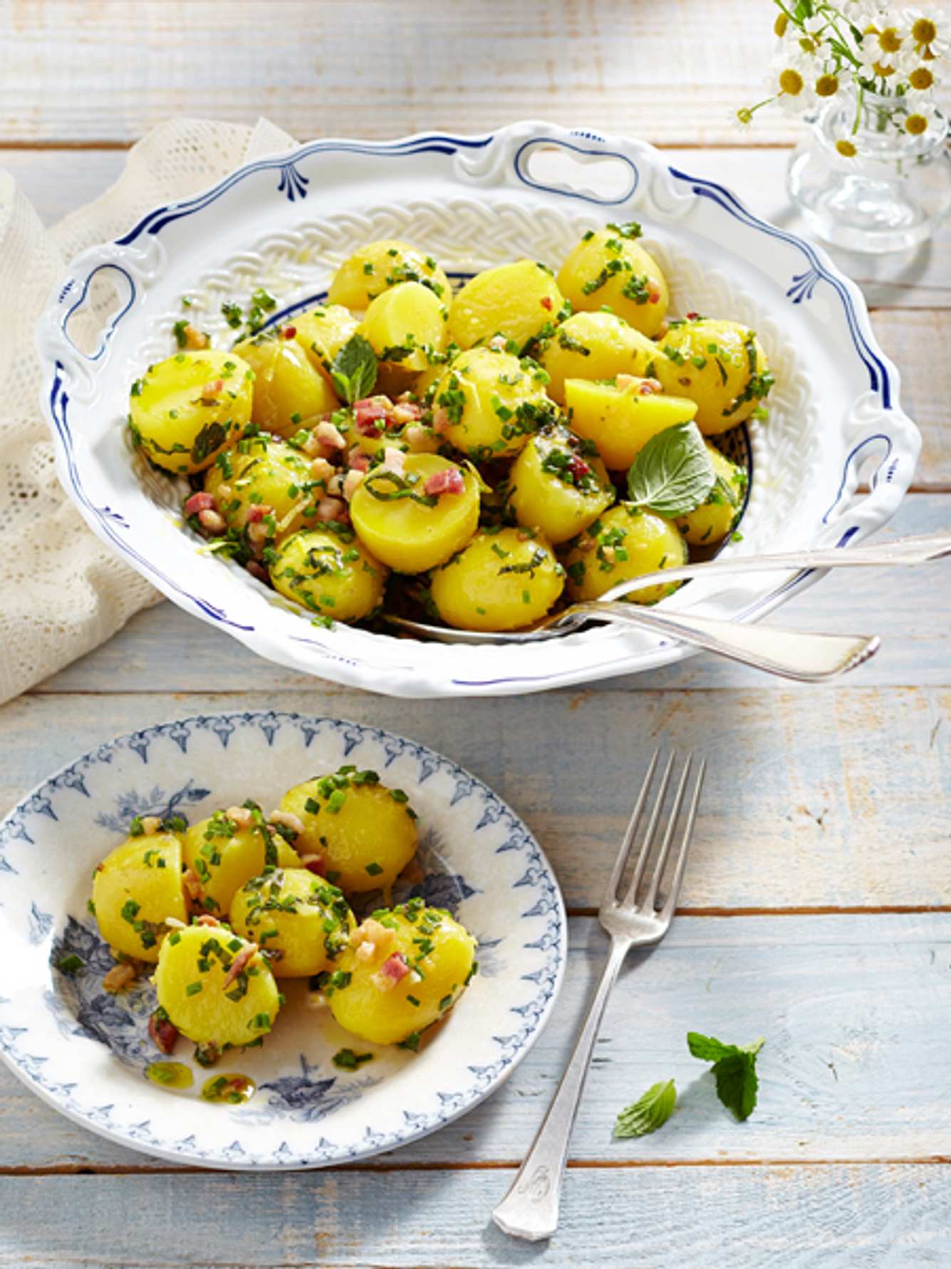 Kartoffelsalat mit Würstchen an Heiligabend | Wunderweib