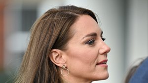 Kate Middleton in einem beigefarbenen Kleid. - Foto: Karwai Tang/gettyimages