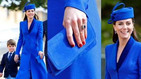 Kate Middleton roter Nagellack - Foto: Fotocollage: Getty Images/ Max Mumby/Indigo