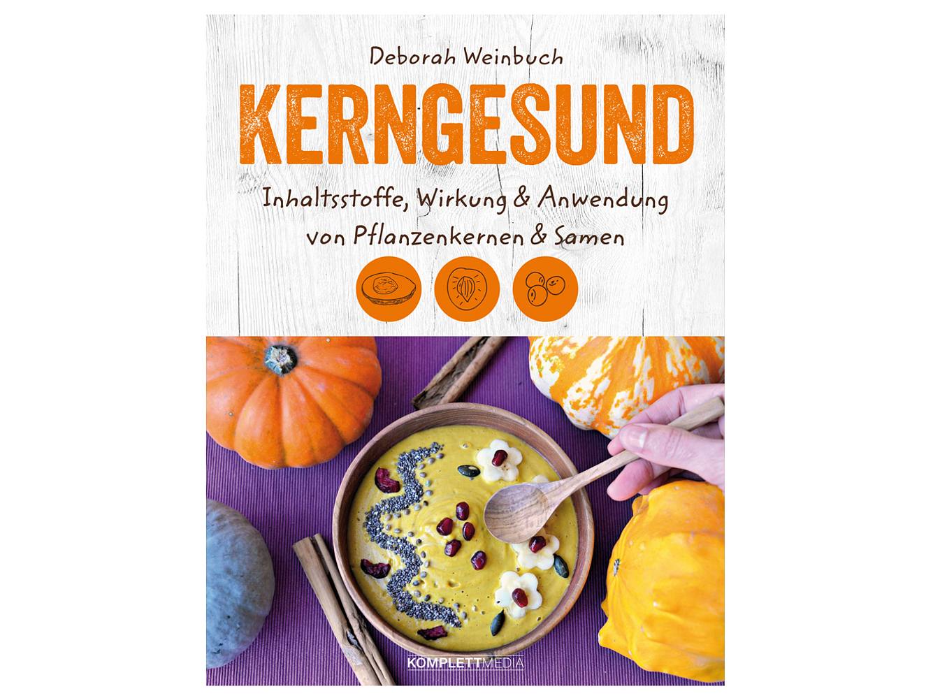 Das Buch Kerngesund zeigt, welche Schätze die Natur bereit hält und was man aus ihnen zaubern kann. Das Buch Kerngesund zeigt, welche Schätze die Natur bereit hält und was man aus ihnen zaubern kann.