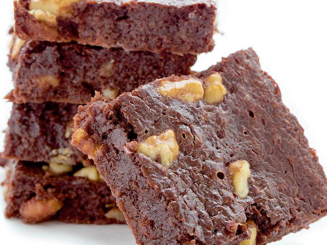 Keto Dessert: Rezept für Ruck-Zuck-Brownies Keto Dessert: Rezept für Ruck-Zuck-Brownies