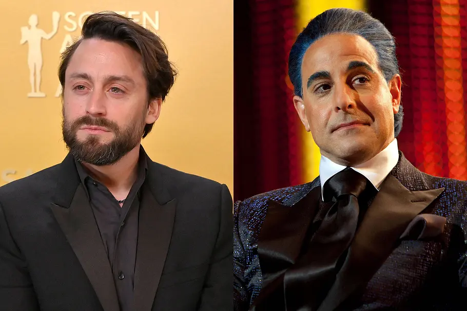 Kieran Culkin / Stanley Tucci als Caesar Flickerman Kieran Culkin / Stanley Tucci als Caesar Flickerman