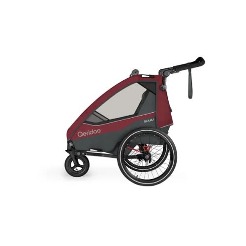 Kinderfahrradanhänger Skaja 1 Cayenne Red