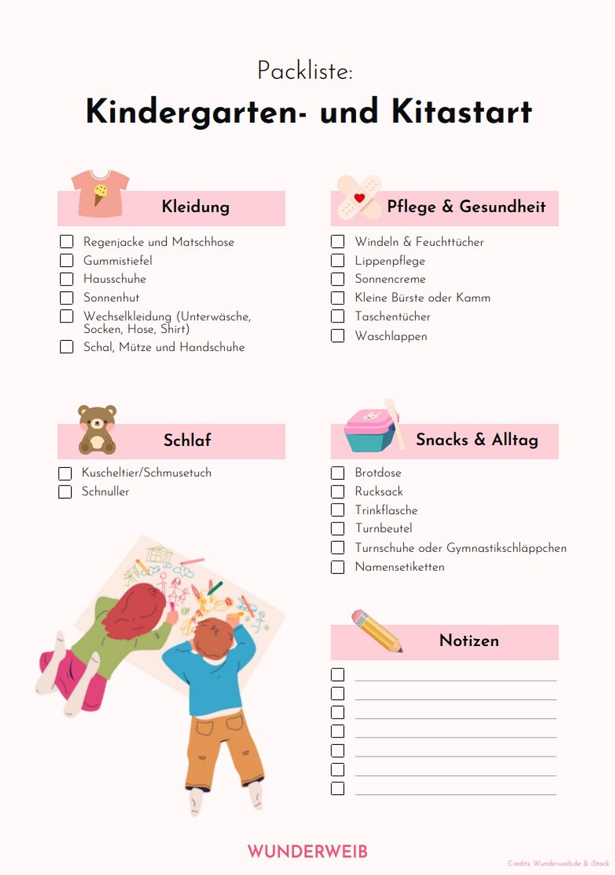 kindergarten-checklsite