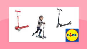 Kinderscooter-lidl-playtive - Foto: Collage/Wunderweib.de & PR/Lidl.de