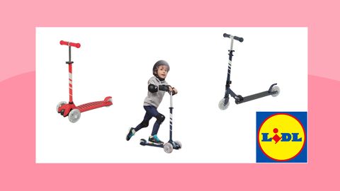 Kinderscooter-lidl-playtive - Foto: Collage/Wunderweib.de & PR/Lidl.de