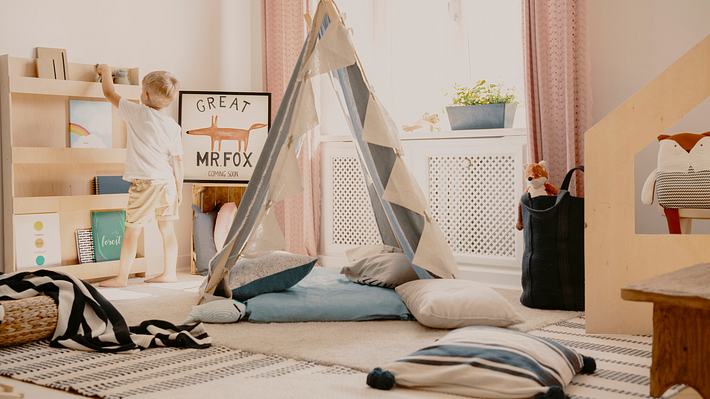 Kinderzimmer Jungen - Foto: iStock/ KatarzynaBialasiewicz 