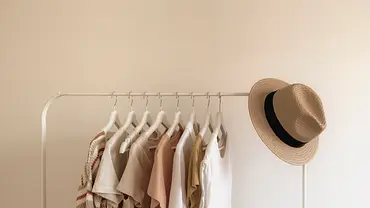 Kleiderbügel auf einer Kleiderstange - Foto: iStock/Viktoriya Kraynyuk