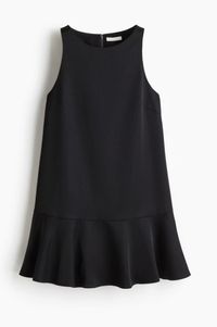 H & M - Kleid in A-Linie - Schwarz