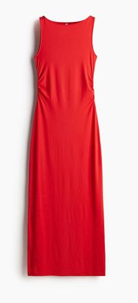 H & M - Drapiertes Bodycon-Maxikleid