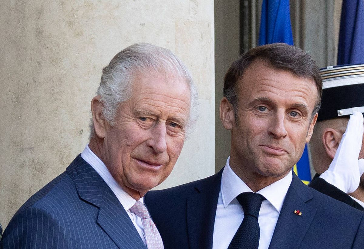König Charles & Präsident Emmanuel Macron: Der König lehnt die Speisen ab!